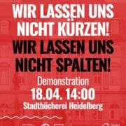 Aufruf zur Kundgebung vom Bündnis Kommunen am Limit zum 18.04.2026