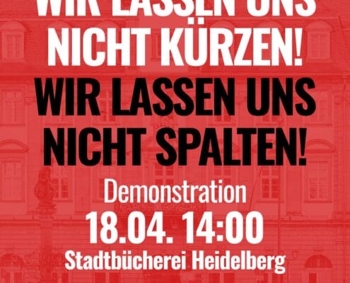 Aufruf zur Kundgebung vom Bündnis Kommunen am Limit zum 18.04.2026